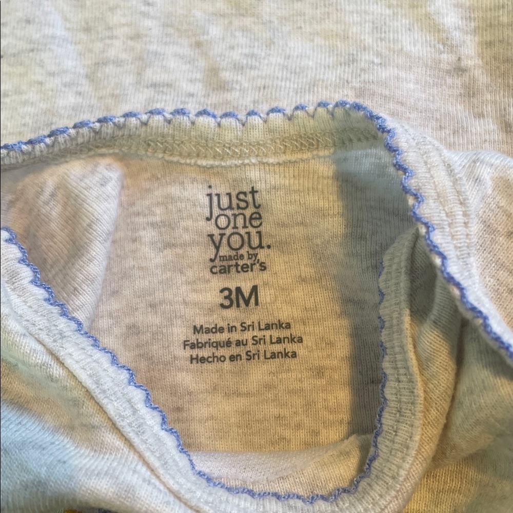 Carter's Just‎ One You Baby Girl Floral Bodysuit & Pants Set 0-3 Months 4LOT - Picture 11 of 13